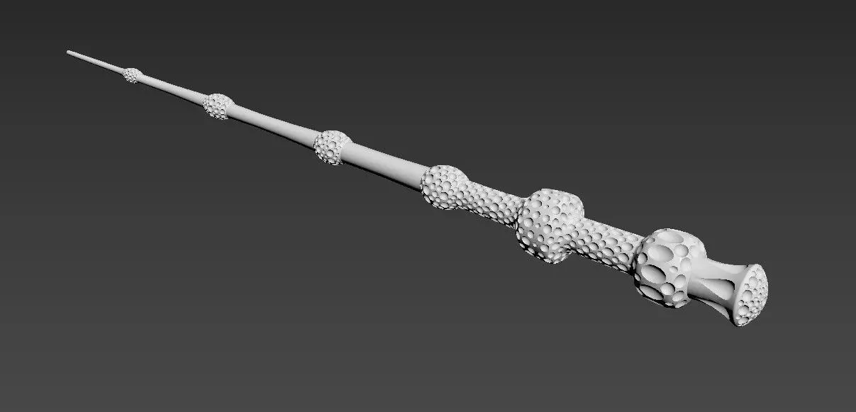 The Elder Wand 3D print model