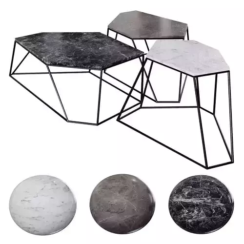 Versmissen Marble Bunker51 Coffee Tables