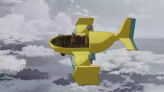 Stylized Aircraft - Airship