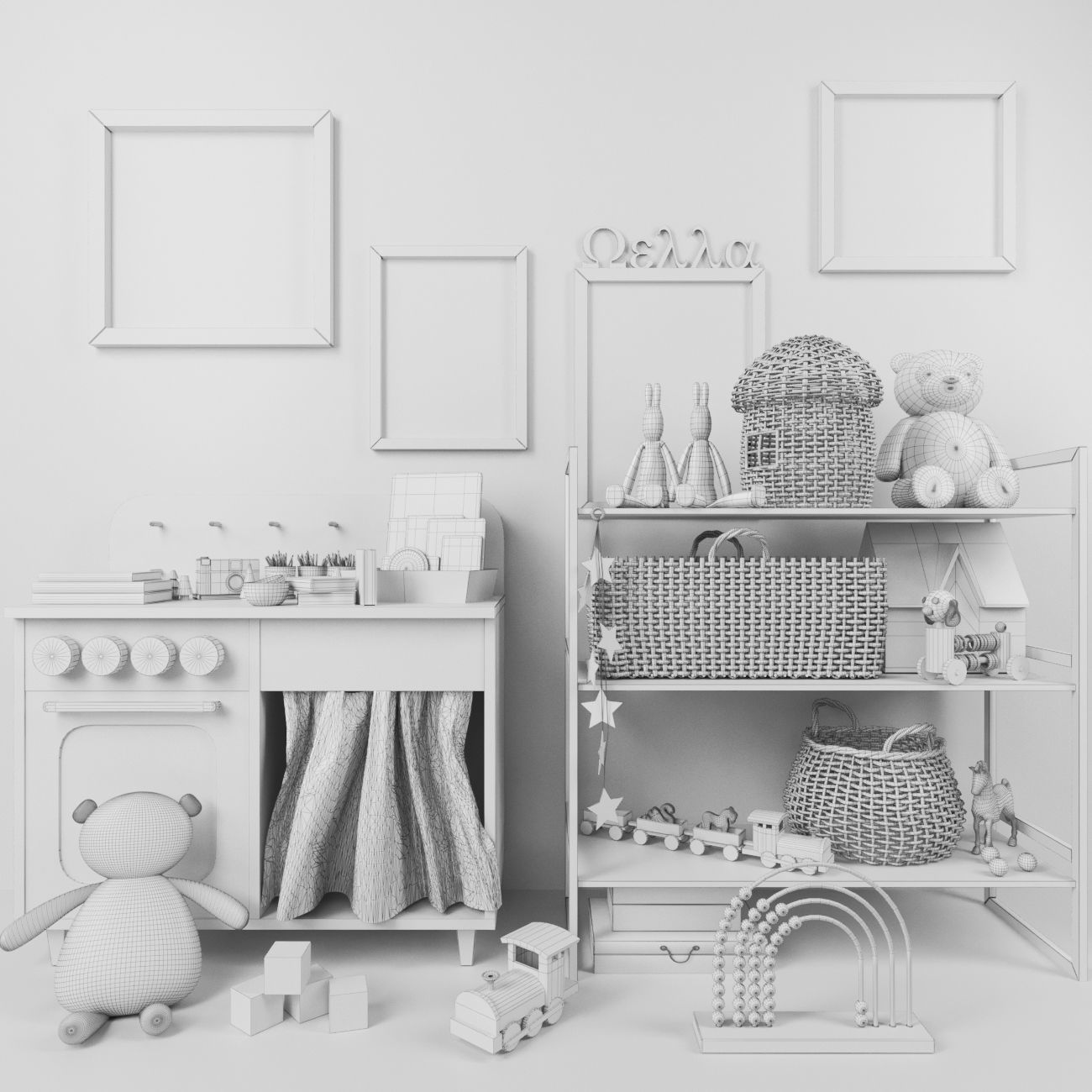 Children room 11 3D model_1