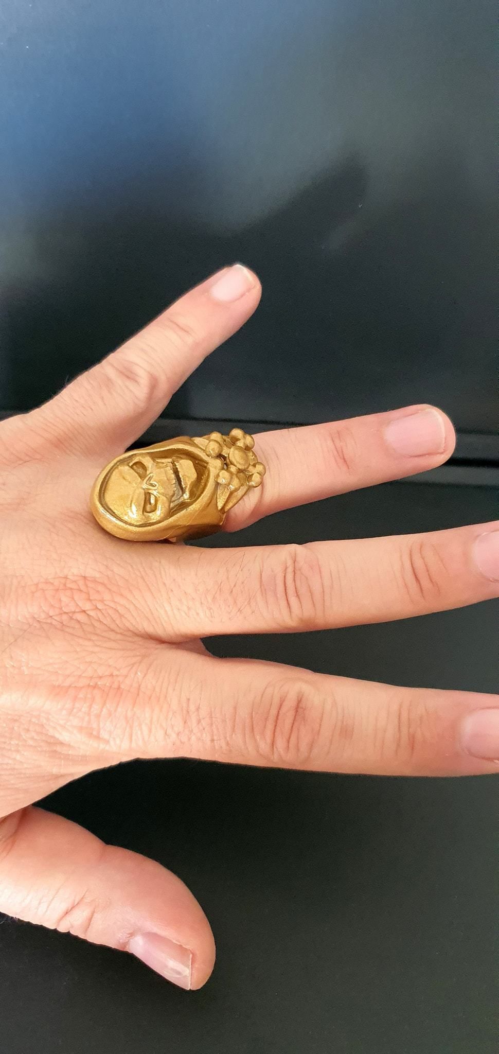 Skeletor Ring Masters Of The Universe 3D print model_8