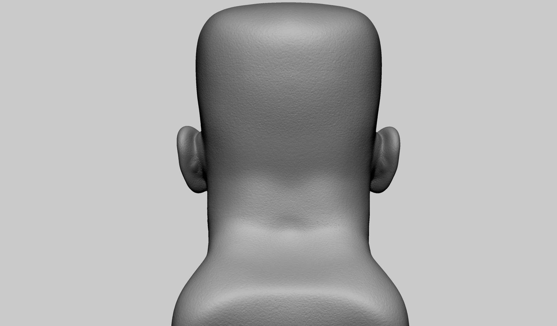 Frankestein Bust 3D print model_4