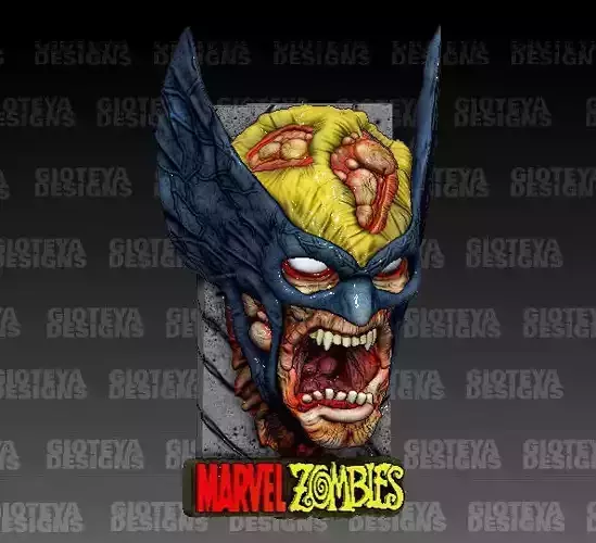 MARVEL ZOMBIES Wolverine Magnet