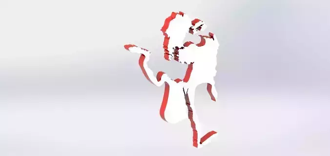 Largest Extent of Ottoman Empire Printable 3D print model