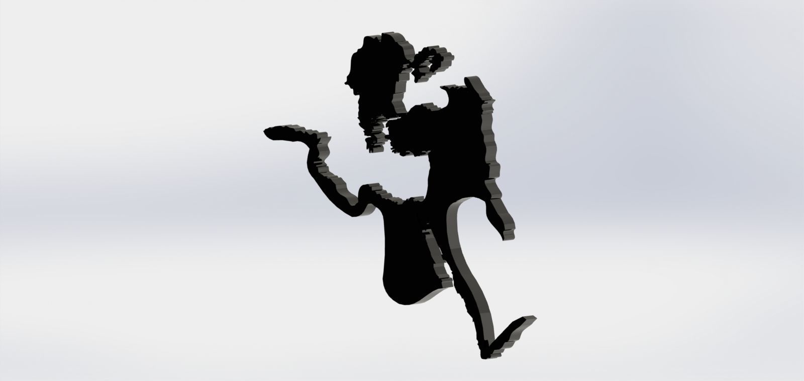 Largest Extent of Ottoman Empire Printable 3D print model_2