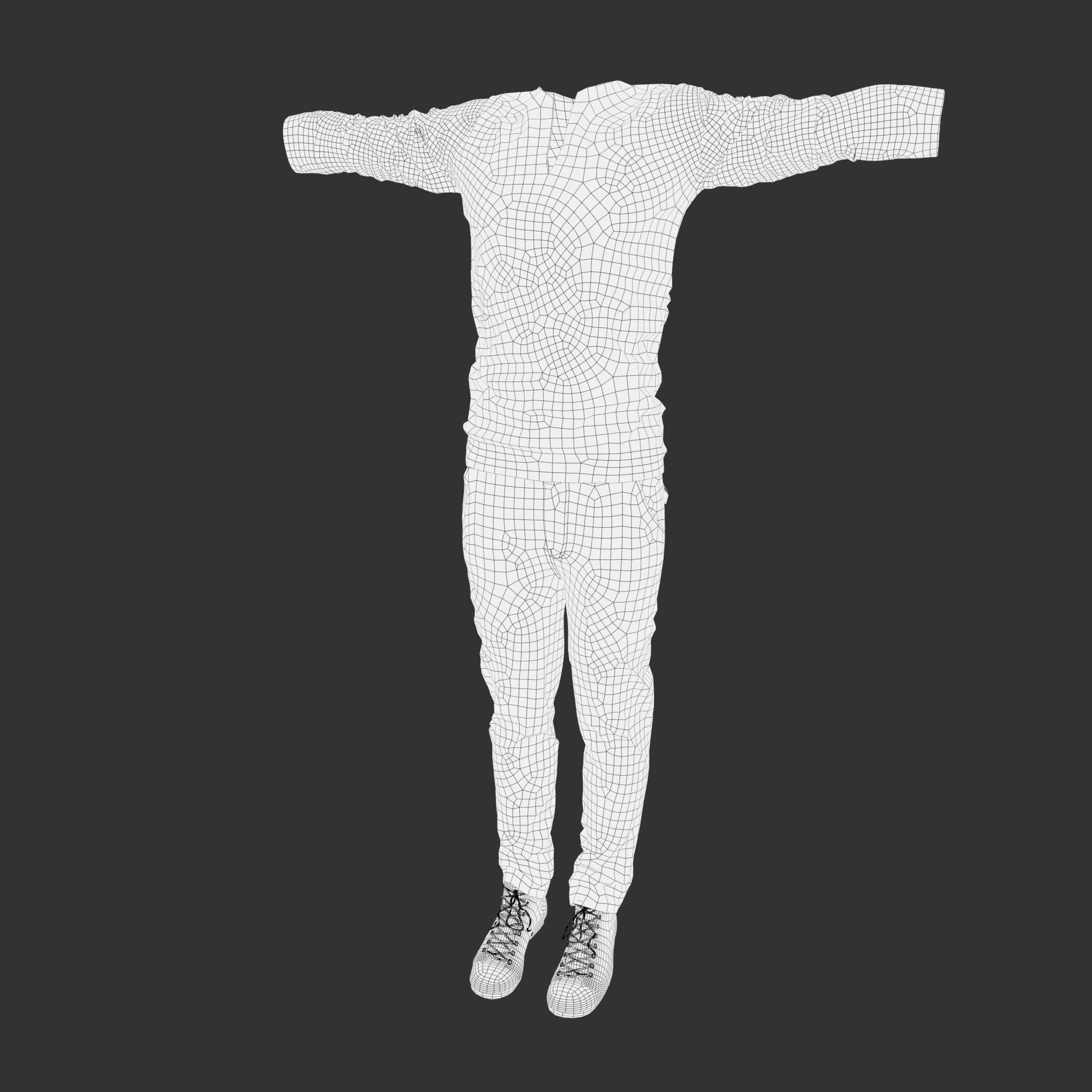 Stylish Man 2 3D model_27