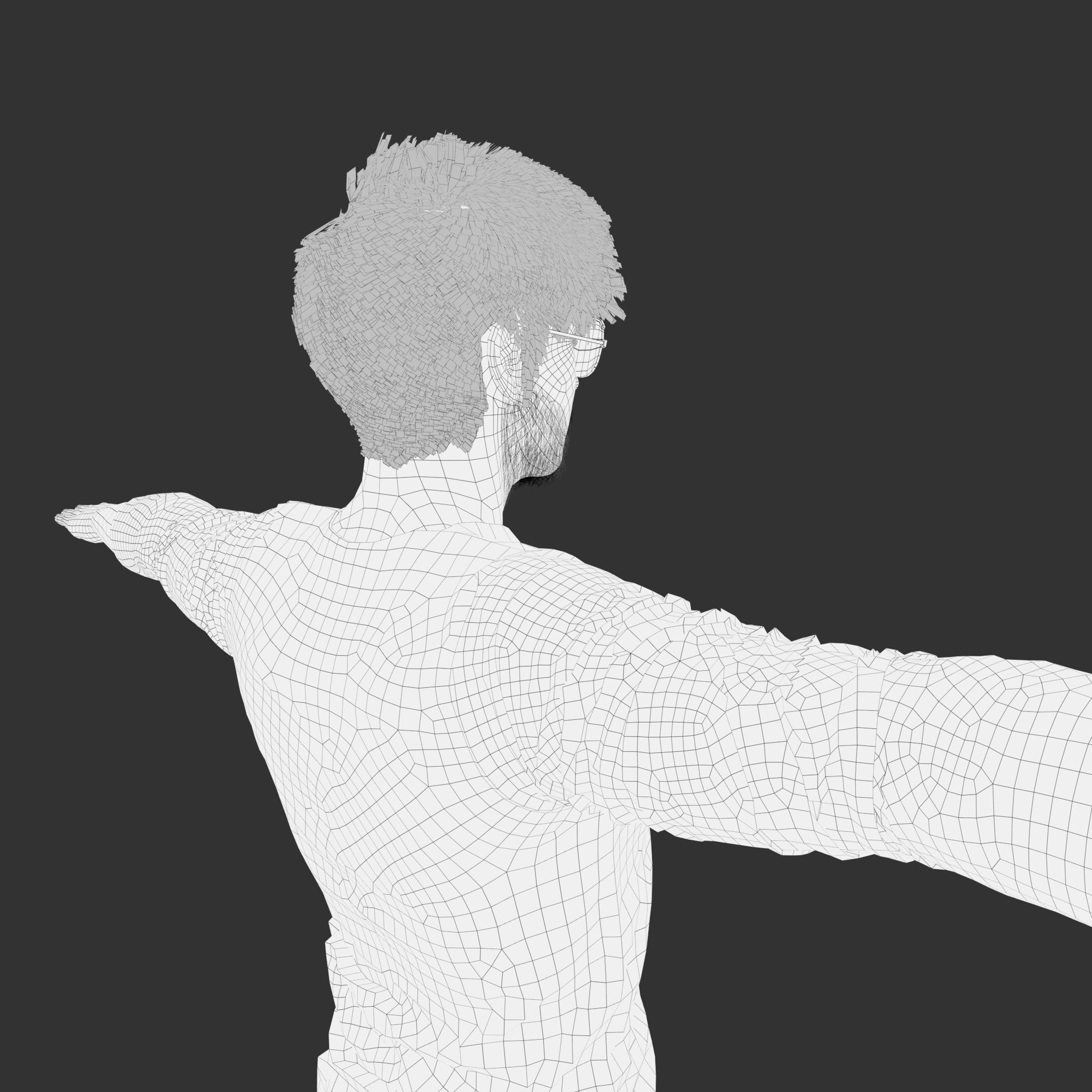 Stylish Man 2 3D model_22