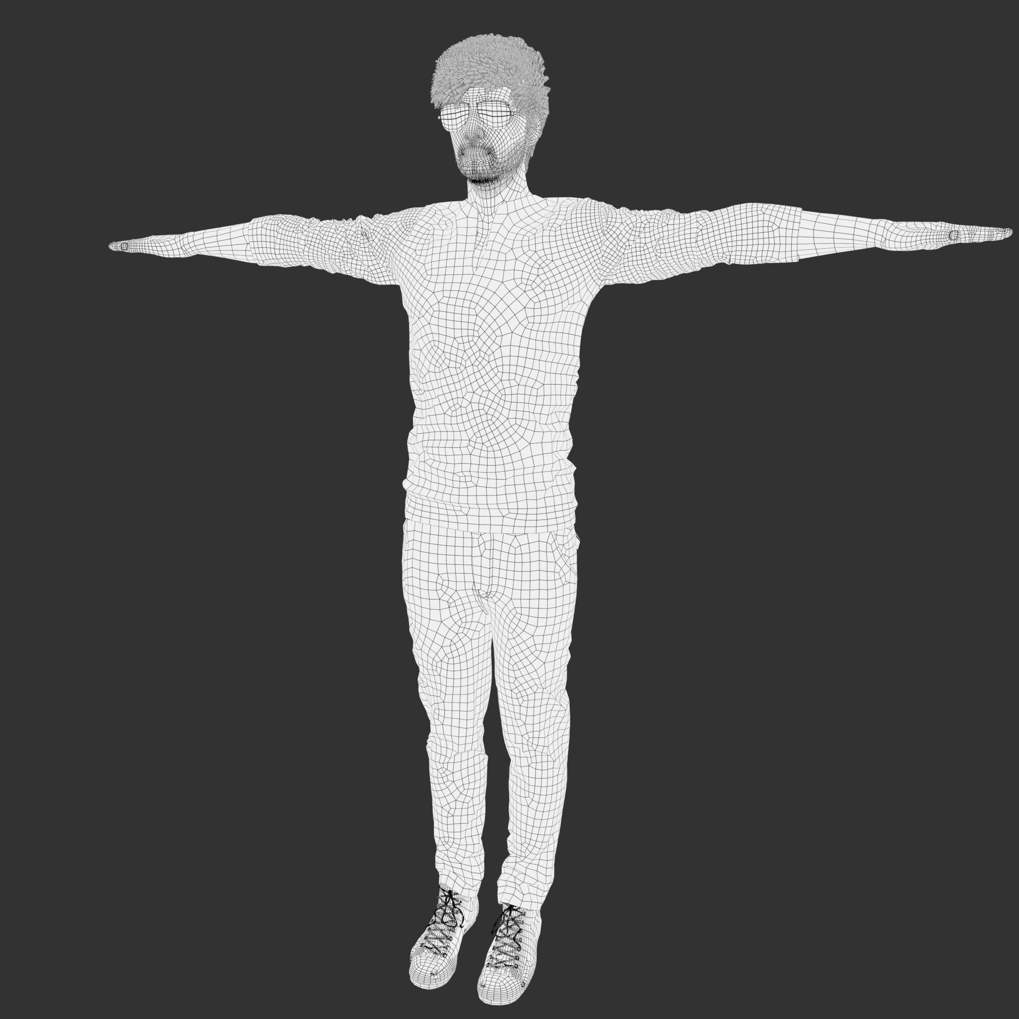 Stylish Man 2 3D model_20