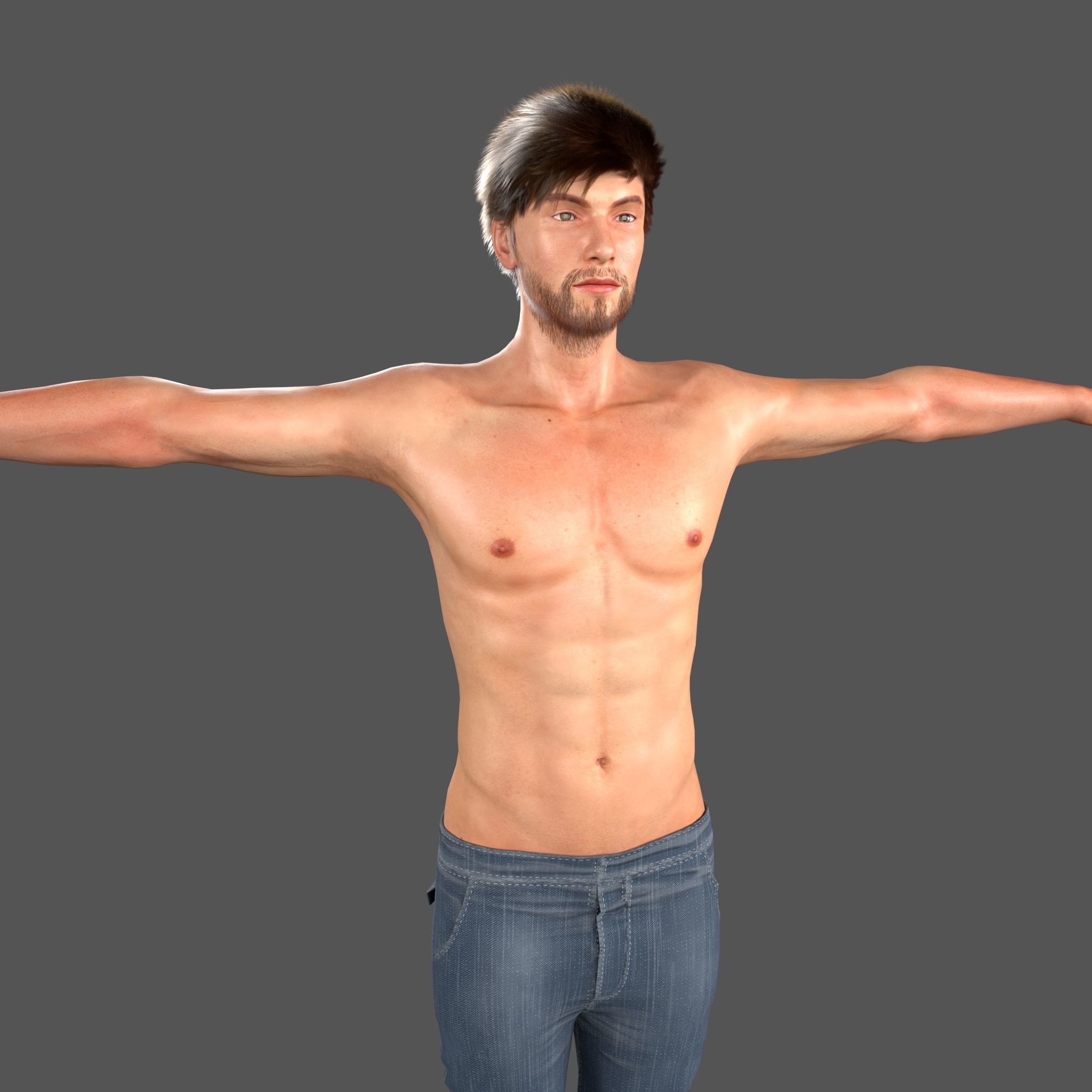 Stylish Man 2 3D model_13