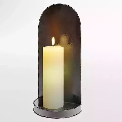 Candle light sconce sec XVII