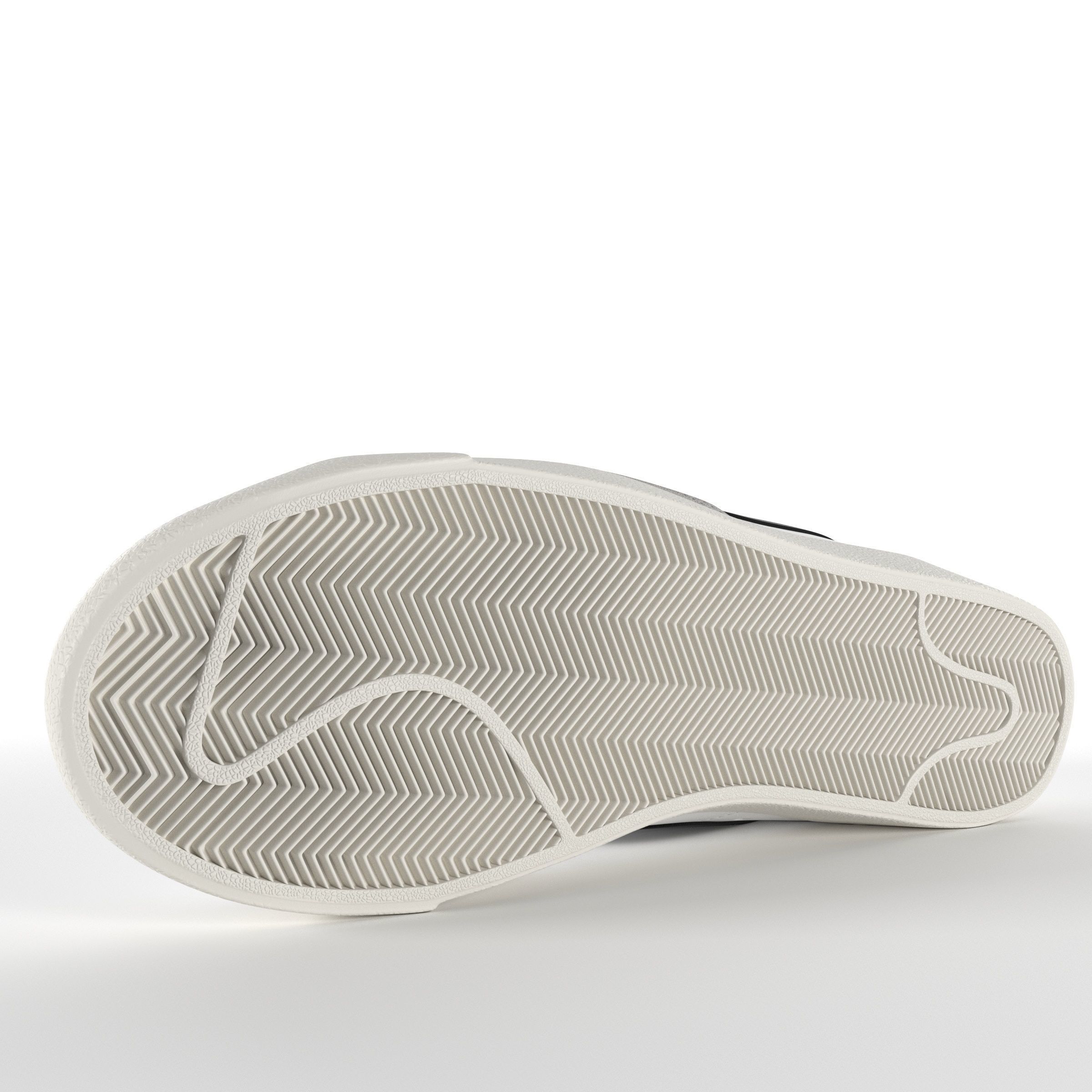 Nike Blazer Low 77 Vintage PBR Low-poly 3D model_7