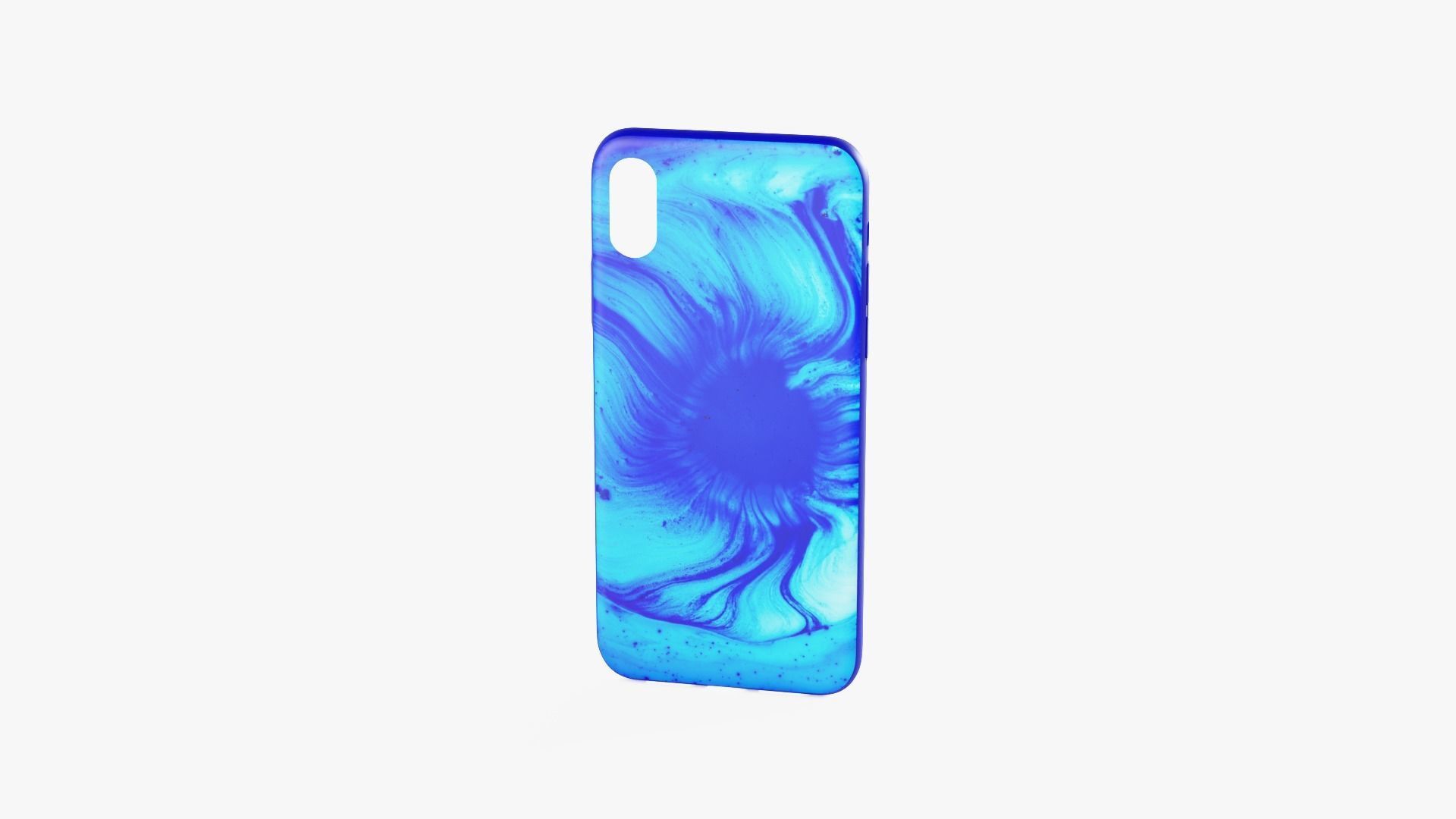iPhone XS Case 14 Low-poly 3D model_9