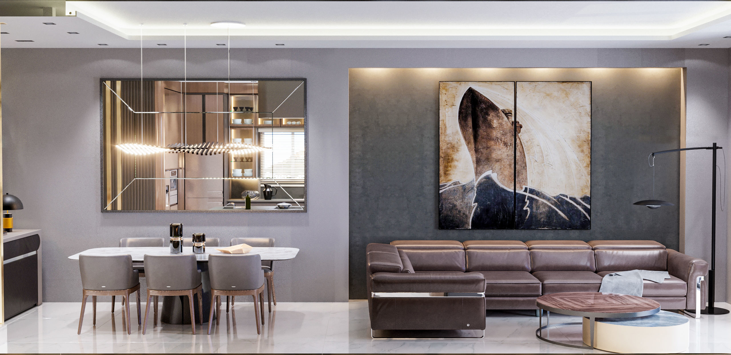 Apartment Design 3D model_1