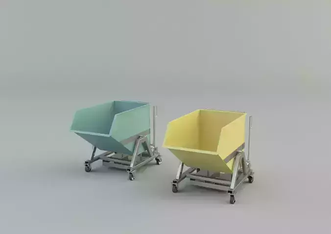 hospital span container model 3D model