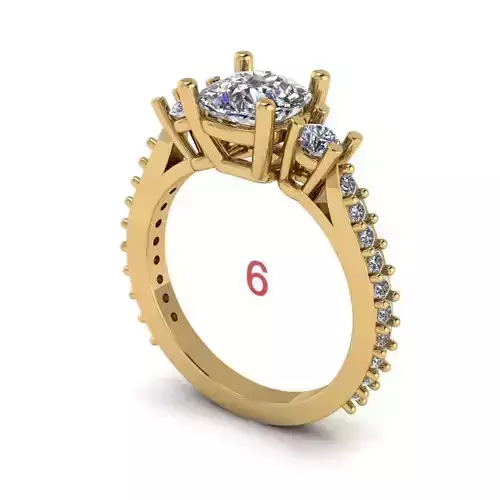 Cushion Shape Shape Ring