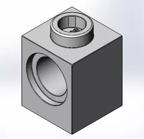 LEGO Technic Brick 1x1 Free 3D print model_0