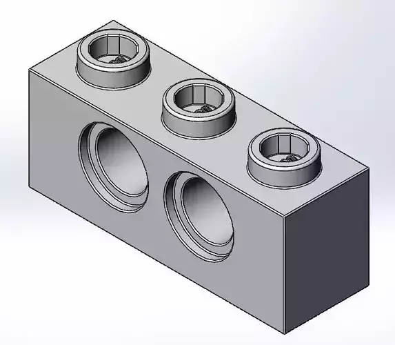 LEGO Technic Brick 1x3 with 2 holes