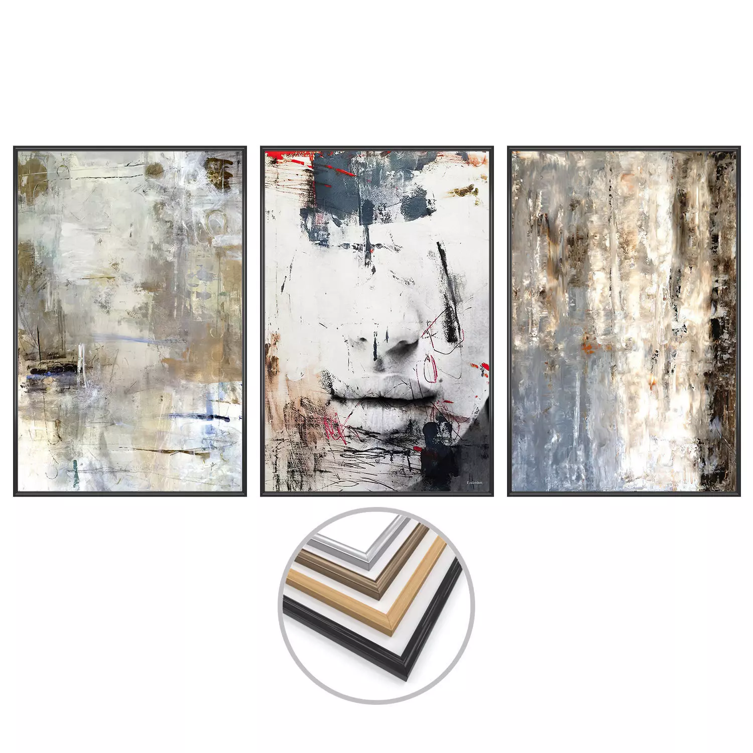 Wall Art Set 3580 3D model_0