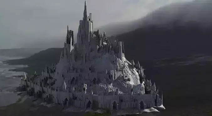 Castle inspired by European design Fortress version