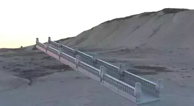 Bridge Medieval 3 3D model