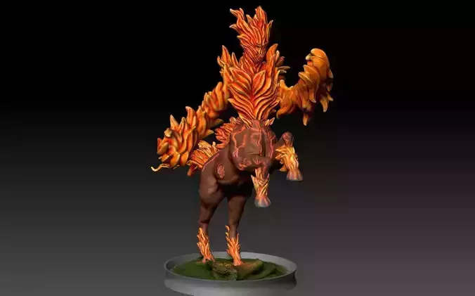 Headless Mule - Tabletop - RPG BoardGame 3D print model