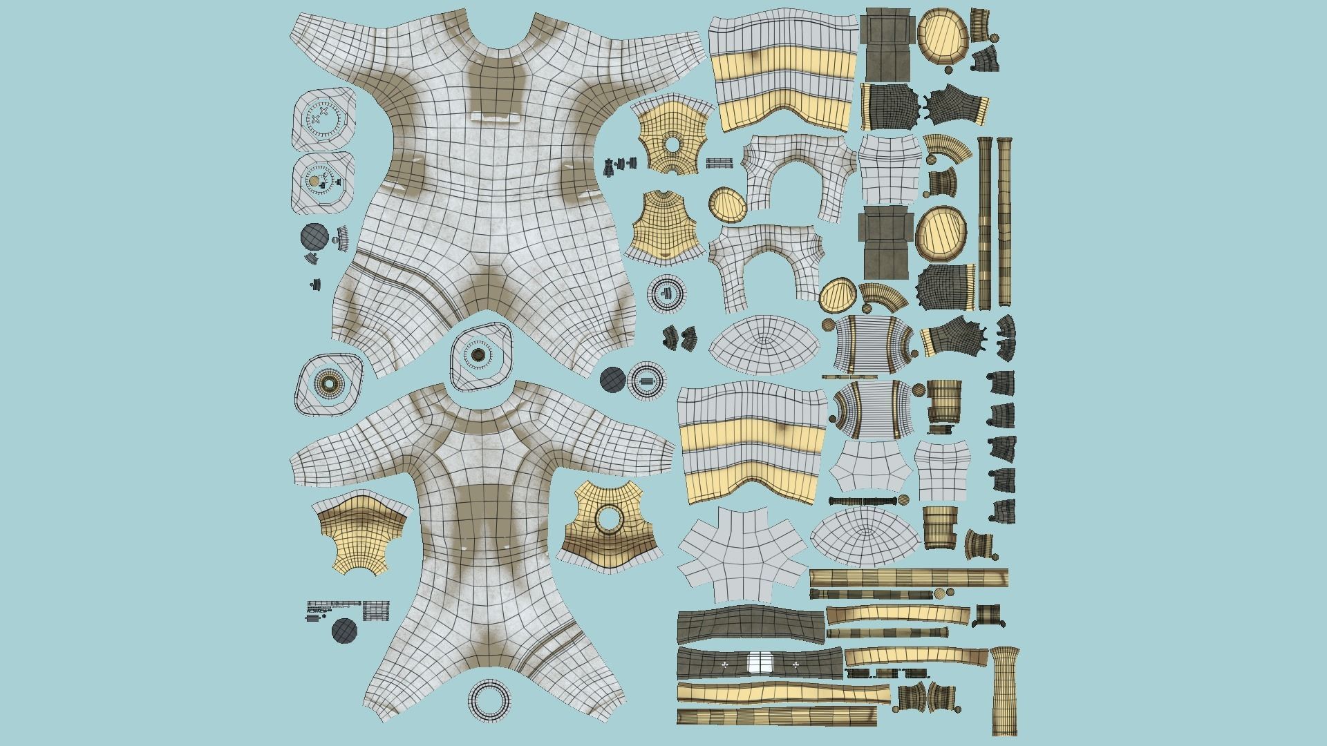 04 Diving Suits Collection - Character Design Fashion _35