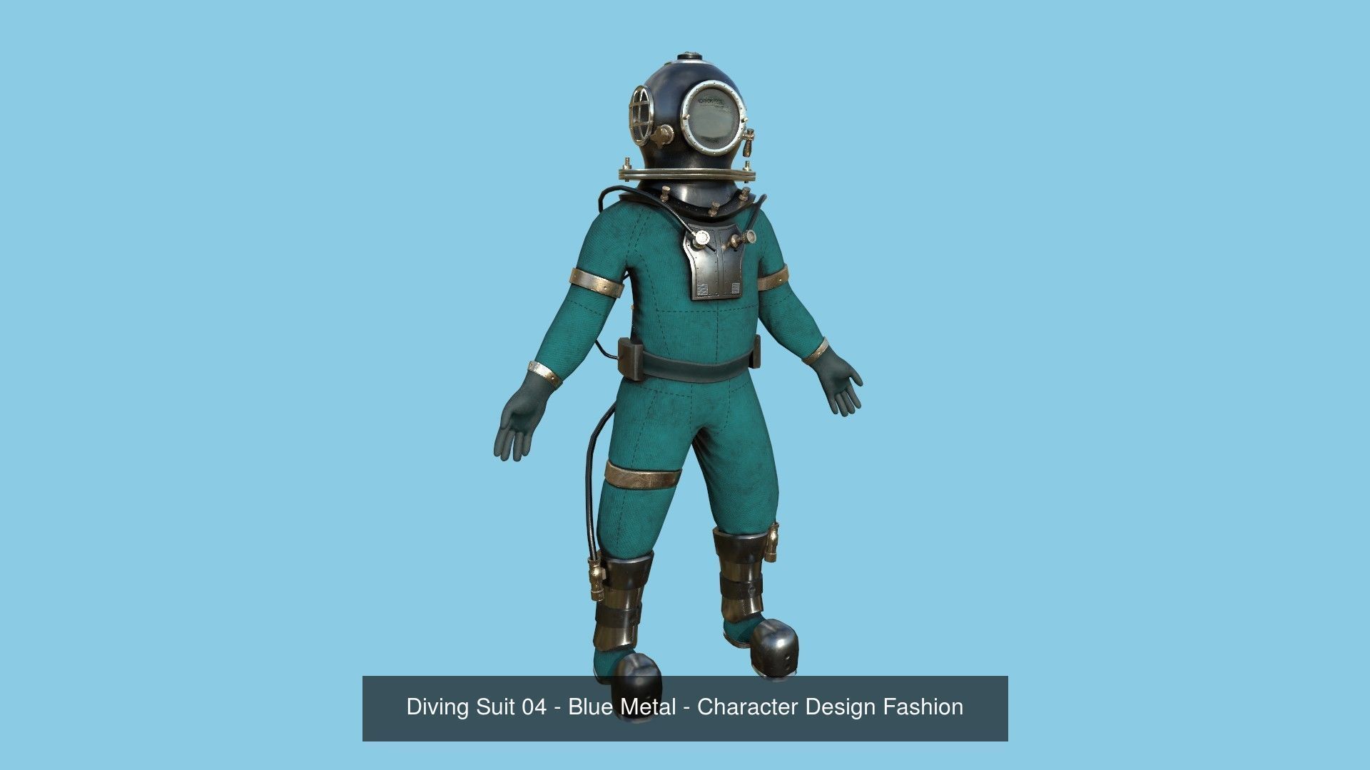 04 Diving Suits Collection - Character Design Fashion _4