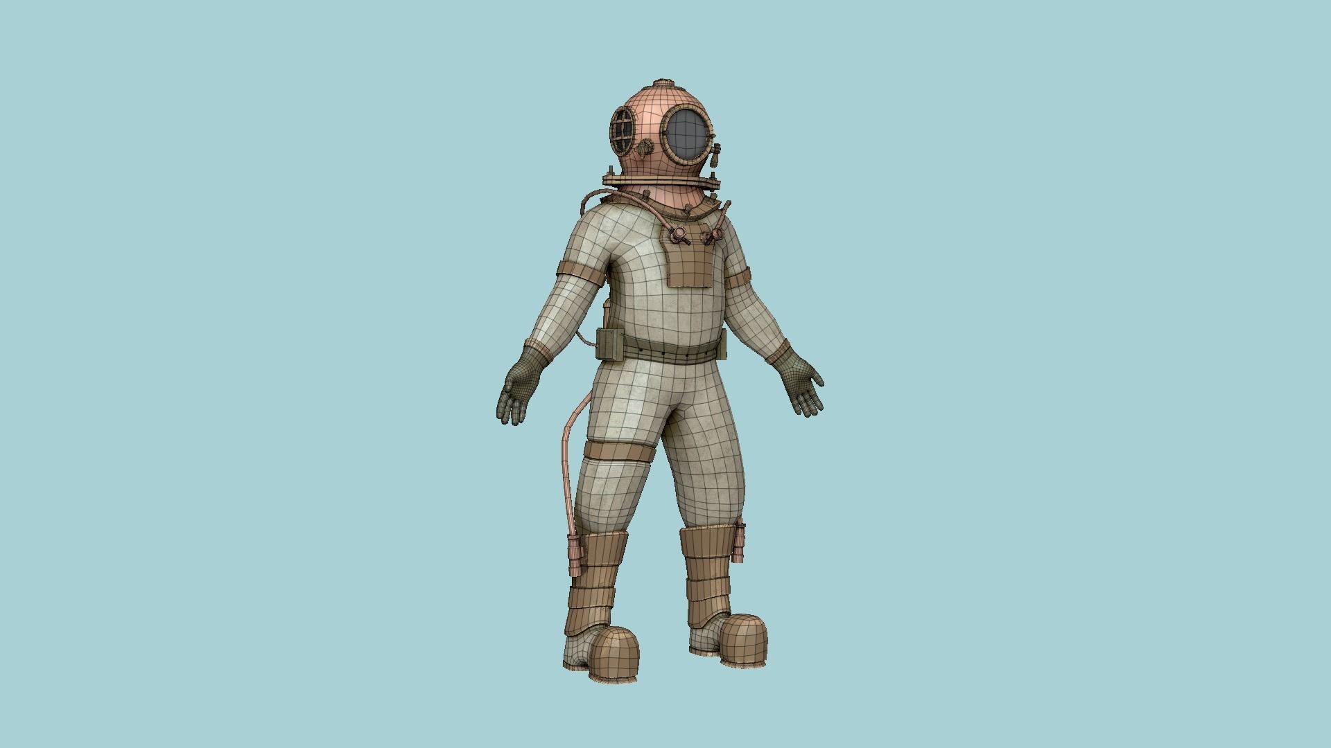 04 Diving Suits Collection - Character Design Fashion _32