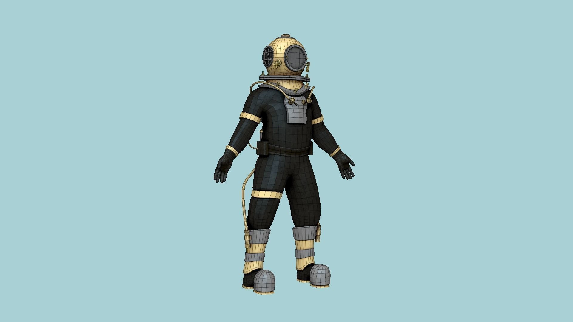04 Diving Suits Collection - Character Design Fashion _36