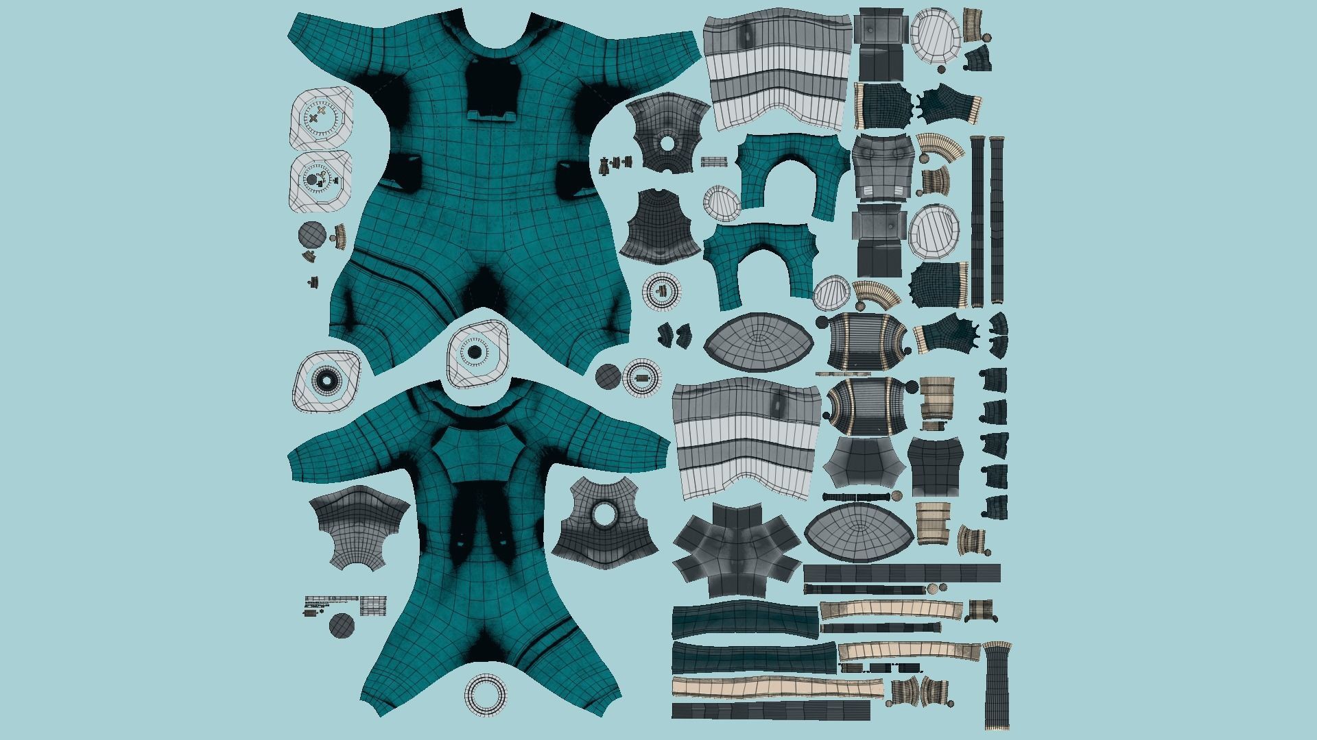 04 Diving Suits Collection - Character Design Fashion _30