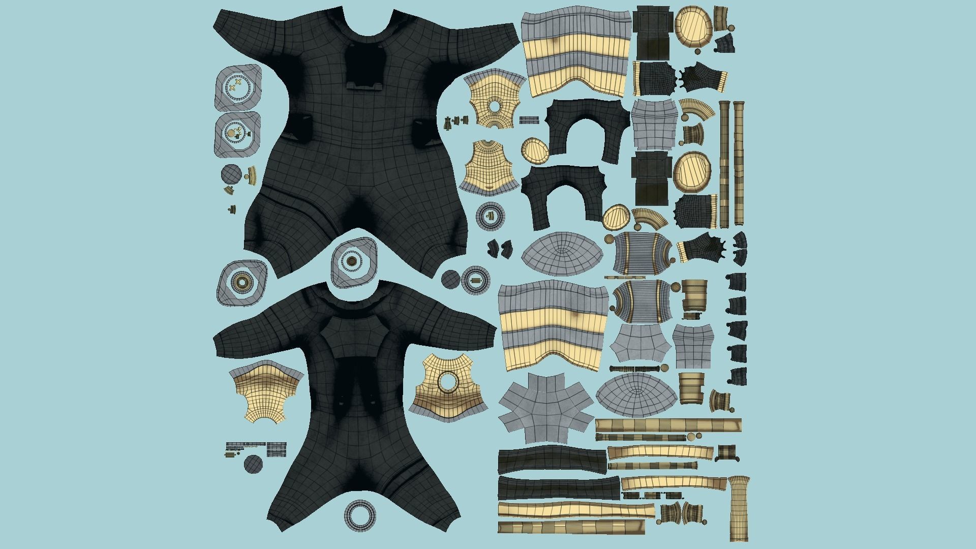 04 Diving Suits Collection - Character Design Fashion _29