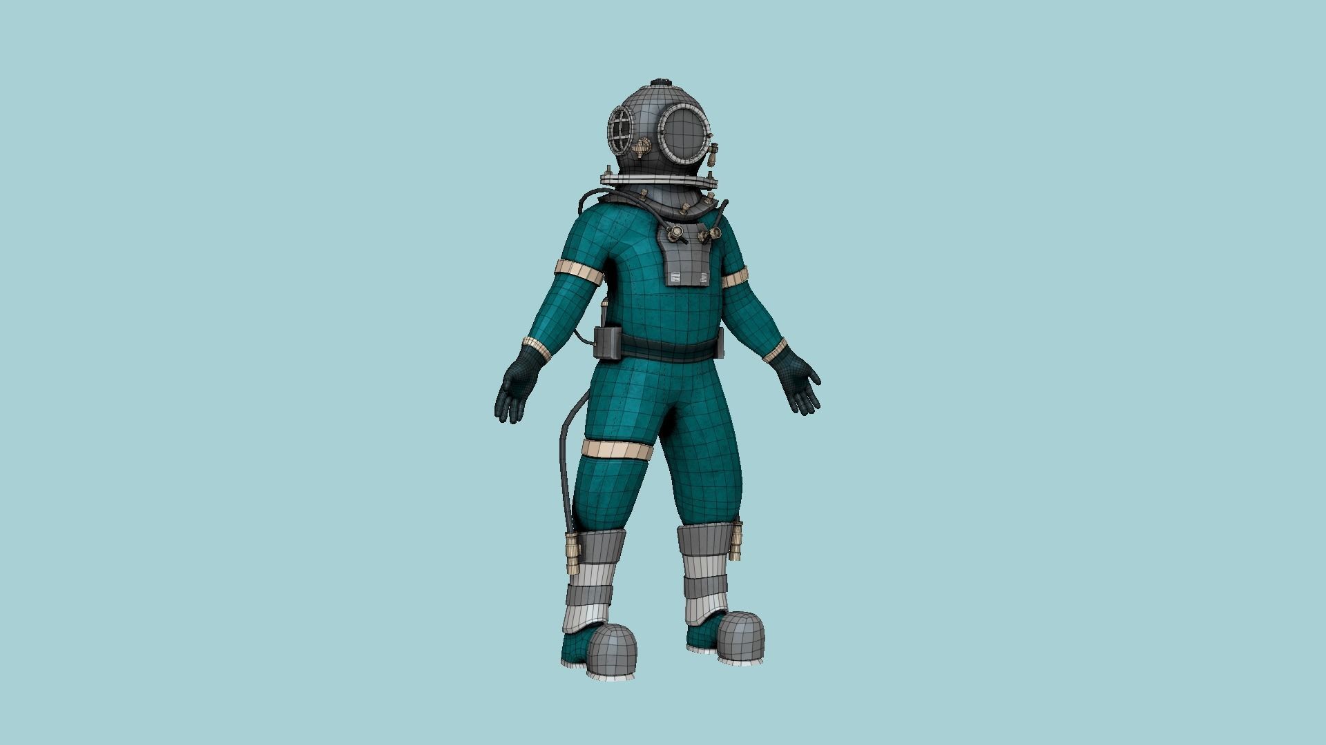 04 Diving Suits Collection - Character Design Fashion _27