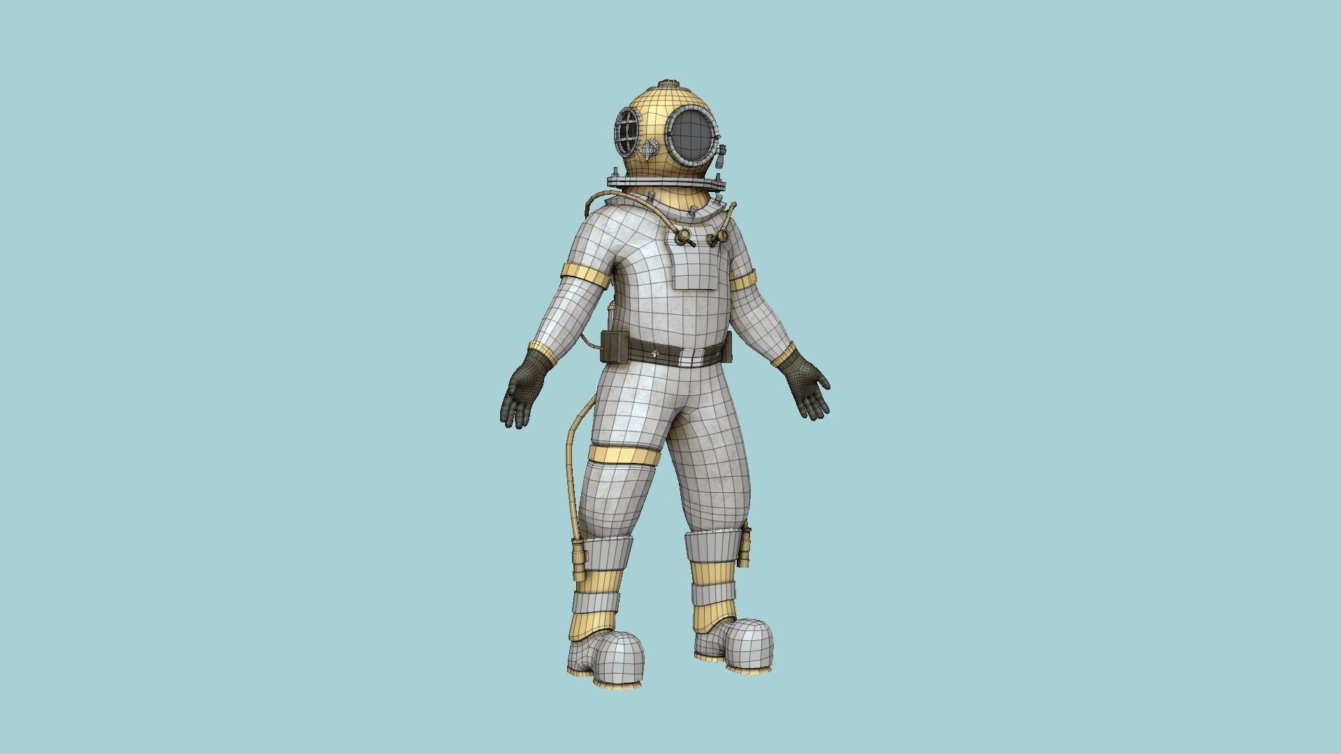 04 Diving Suits Collection - Character Design Fashion _26