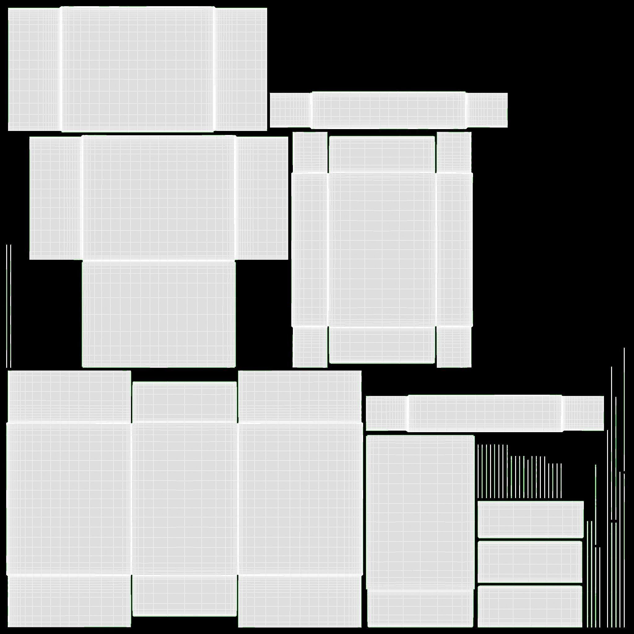 Office paper 5 reams box A4 02 3D model_12