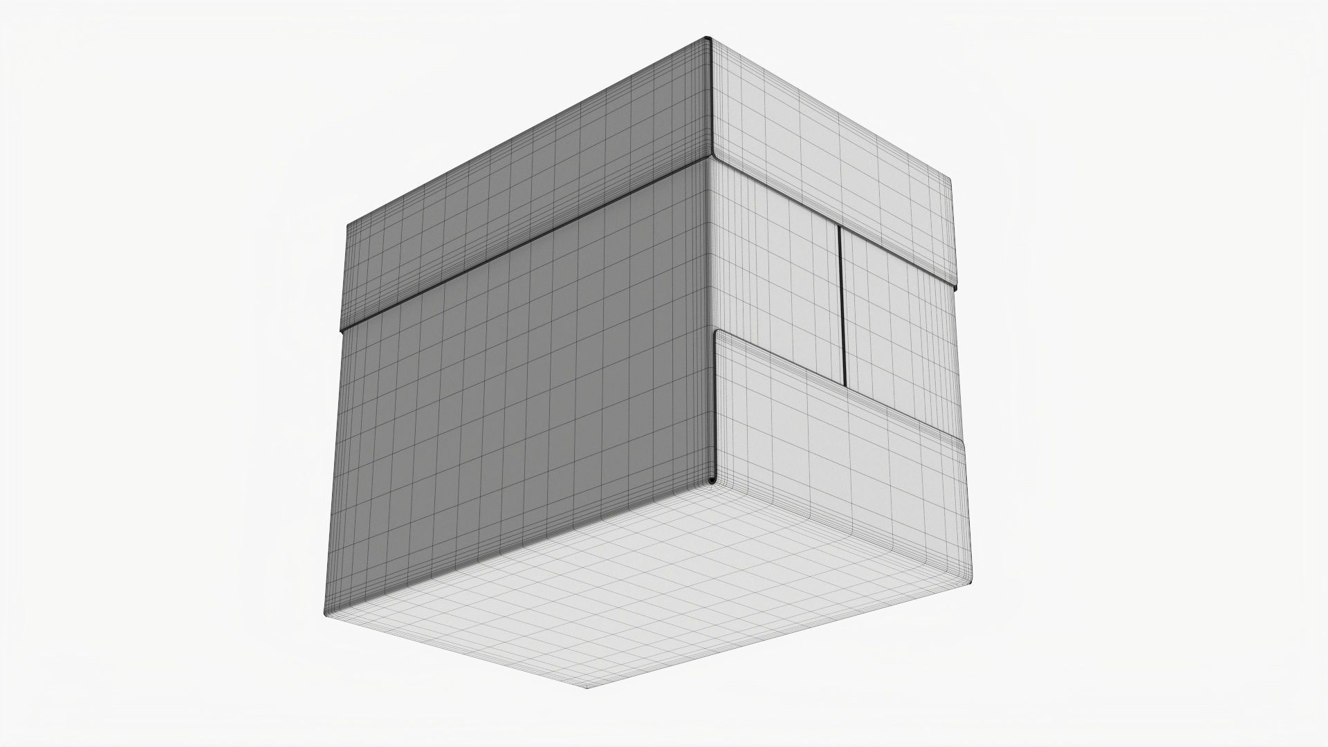 Office paper 5 reams box A4 02 3D model_9