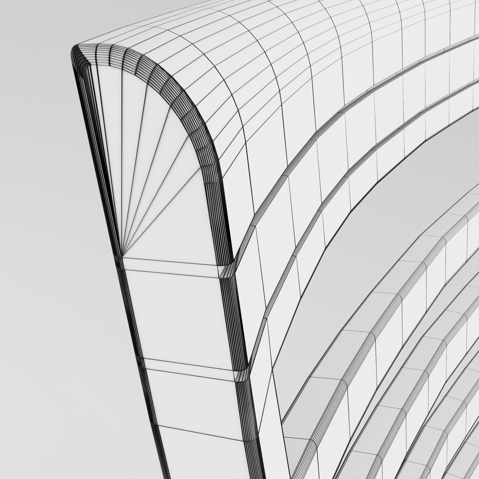 Wooden Dining Chair 3D model_12