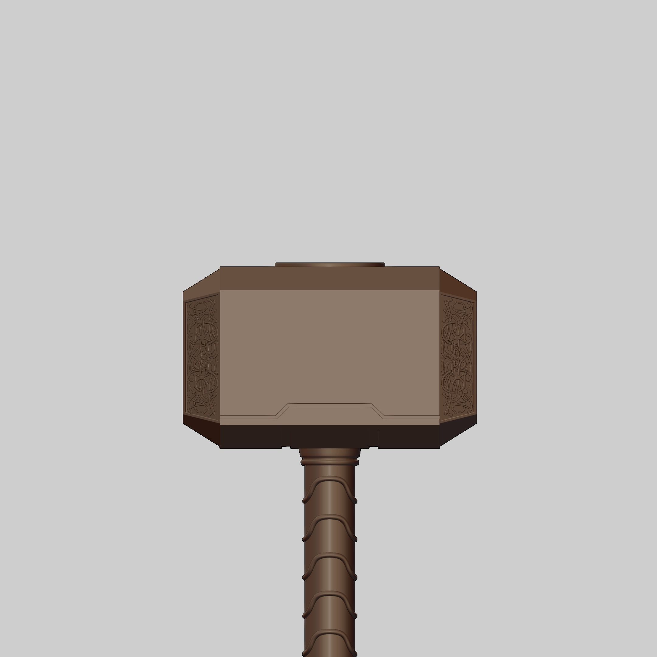 Marvels Mjolnir 3D model_5