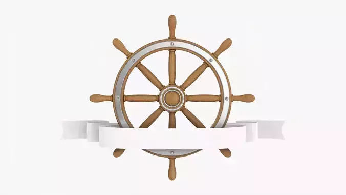 Banner with steering wheel 02