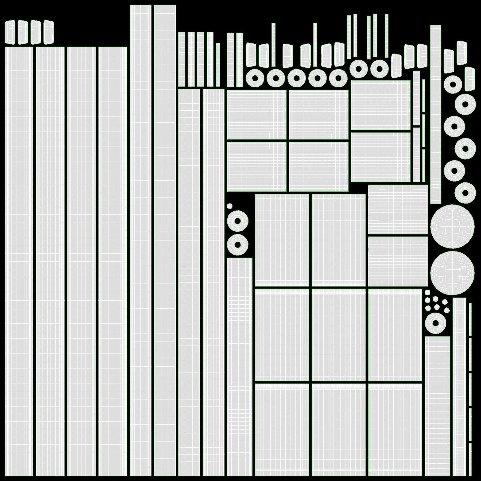 Banner with steering wheel 02 3D model_12