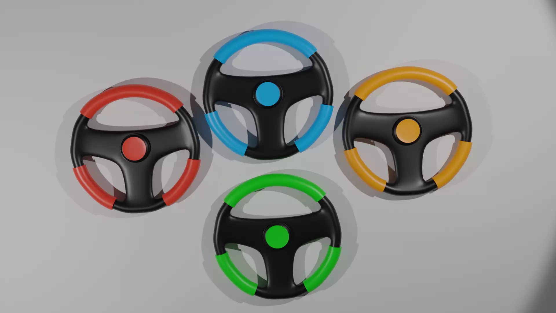 Steering Wheel 3D model
