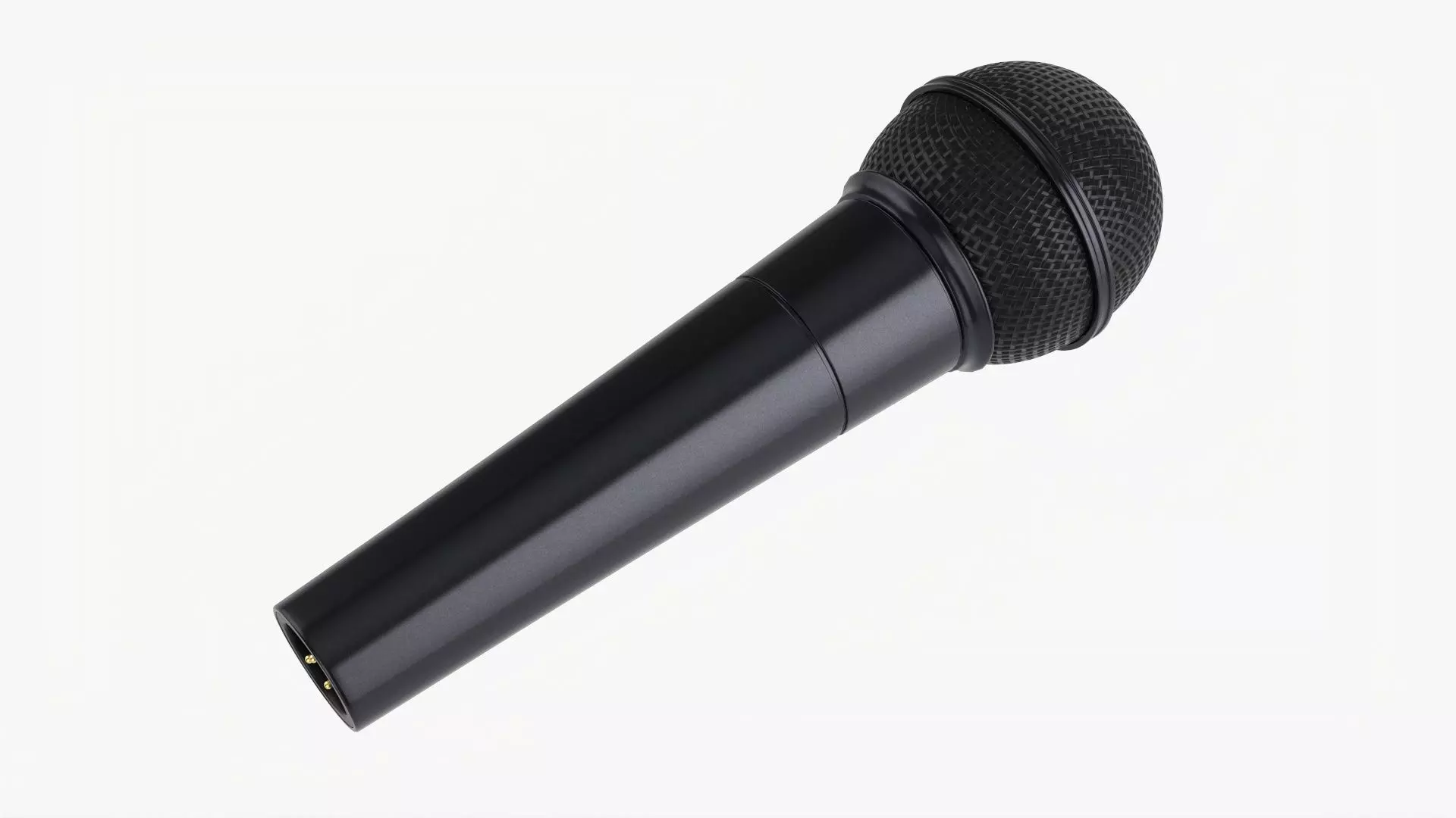 Vocal microphone 03 3D model_0