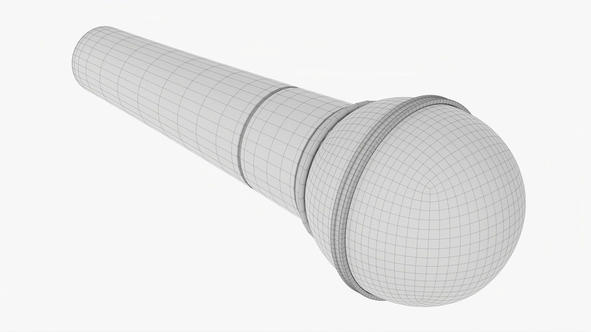 Vocal microphone 03 3D model_7