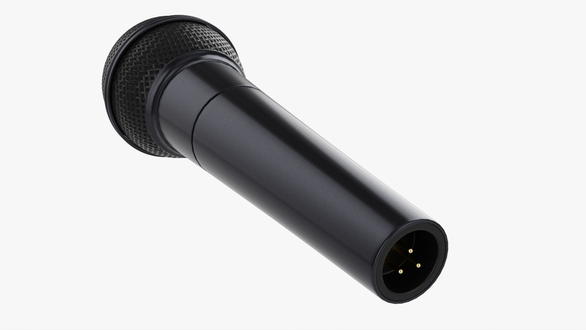 Vocal microphone 03 3D model_1