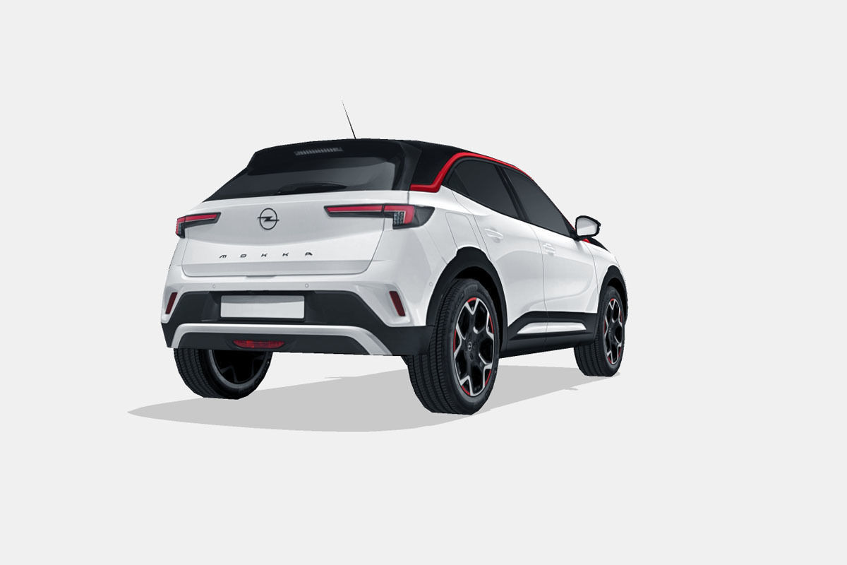 Opel Mokka 2021 Low-poly 3D model_11
