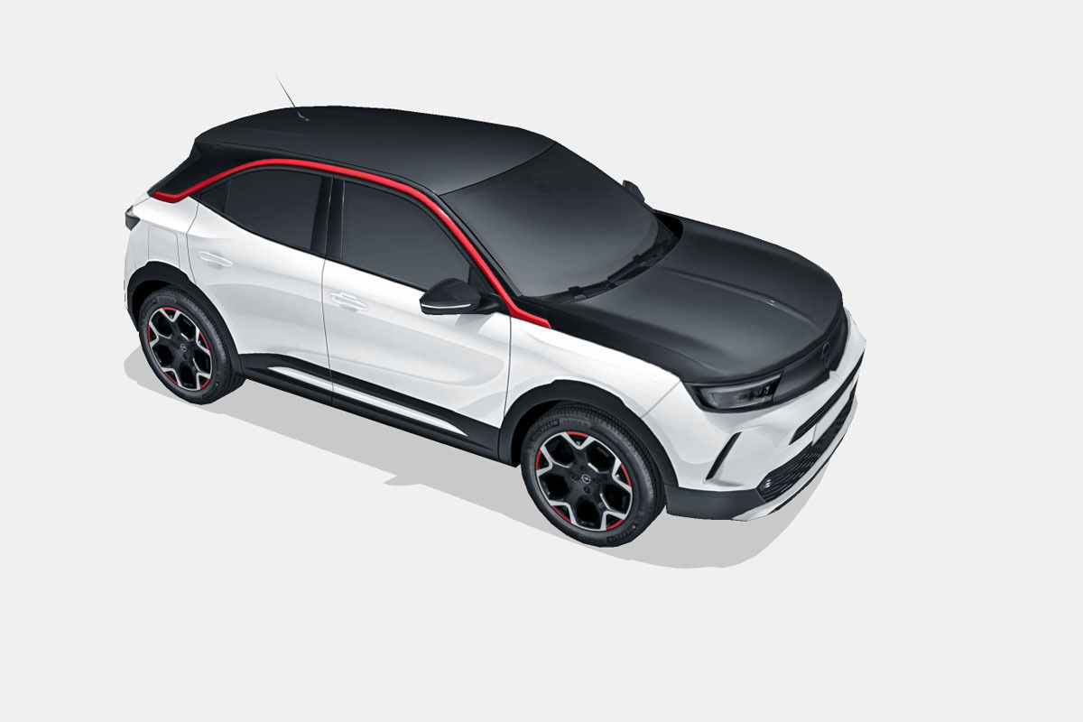 Opel Mokka 2021 Low-poly 3D model_14