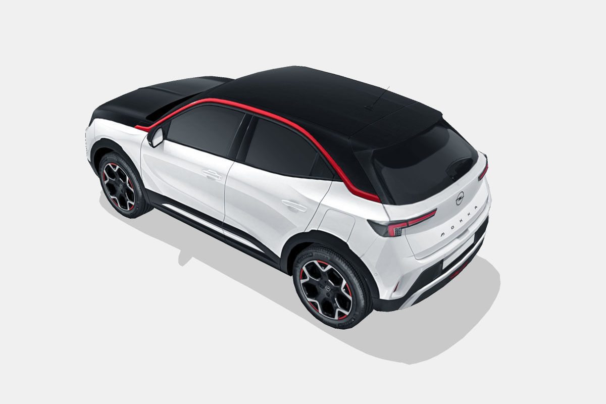 Opel Mokka 2021 Low-poly 3D model_7