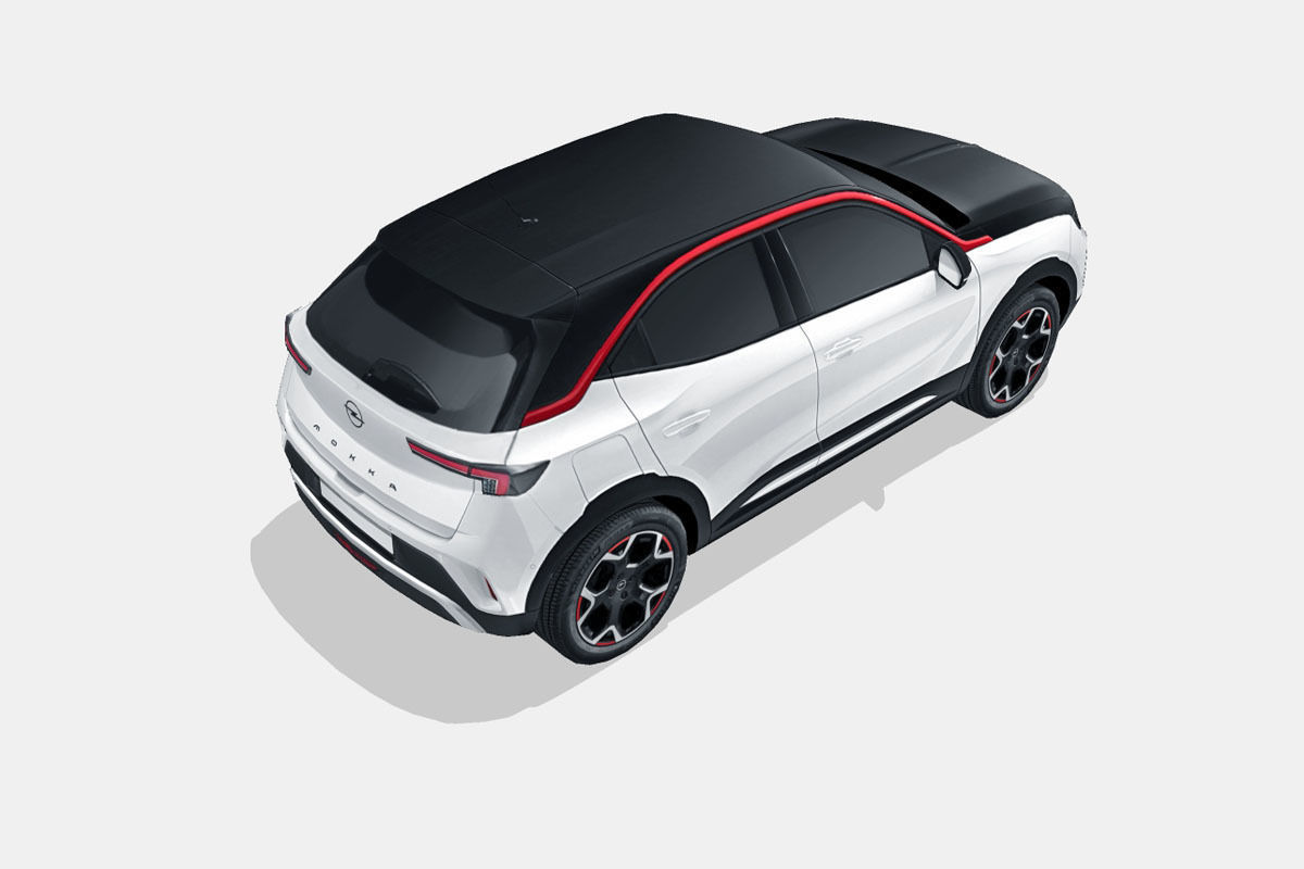 Opel Mokka 2021 Low-poly 3D model_12
