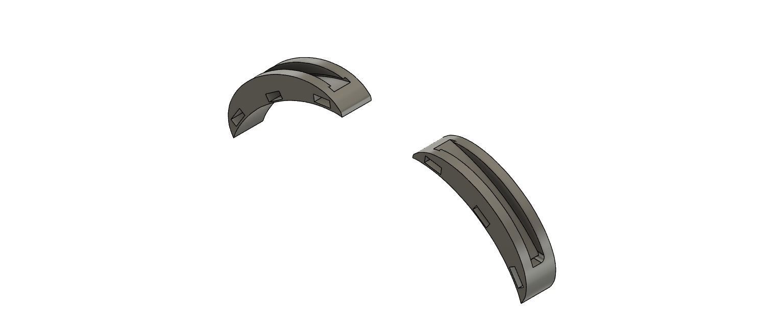 Mickey Mouse Baseball Cap Hatband Magnet conversion 3D print model_1