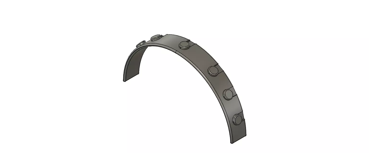 Mickey Mouse Baseball Cap Hatband Magnet conversion 3D print model_0