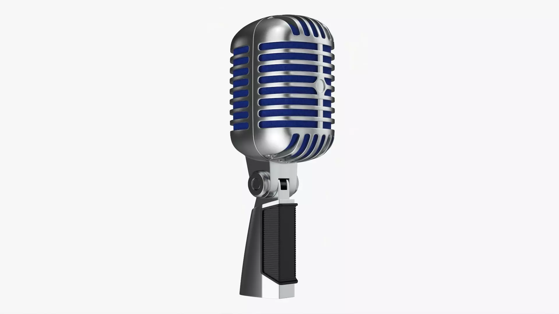 Cardioid microphone 01 3D model